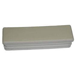 Zaślepka prostokątna 30x100mm biała TULZAS30X100B