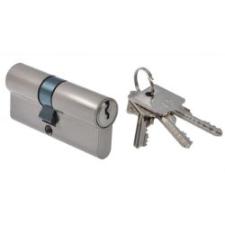 Wkładka bębenkowa E5 30x30mm nikiel satyna Wk-ER-000