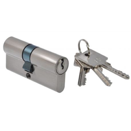 Wkładka bębenkowa E5 30x30mm nikiel satyna Wk-ER-000