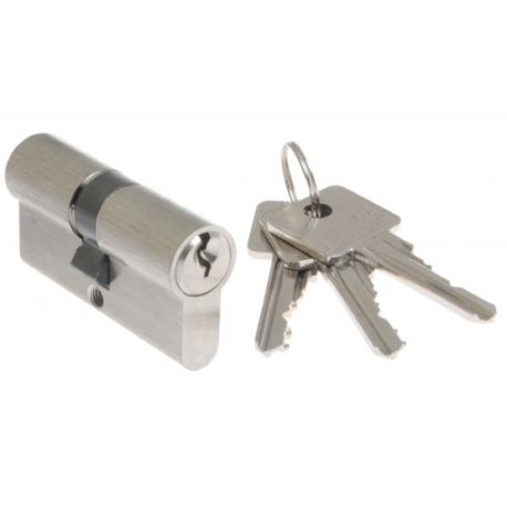 Wkładka bębenkowa H6 30x30mm nikiel satyna Wk-HR-560