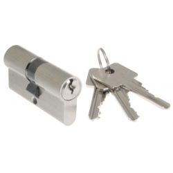 Wkładka bębenkowa H6 30x50mm nikiel satyna WK-HR-564