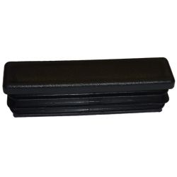 Zaślepka prostokątna 40x100mm czarna TULZAS40100CZ