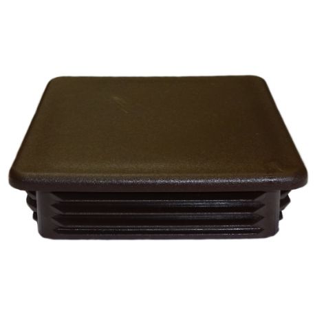 Zaślepka kwadratowa 40x40mm brązowa TULZAS40X40BR