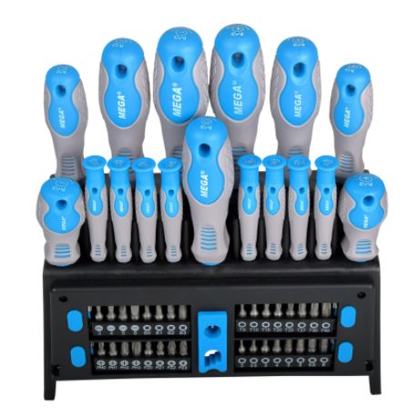 Zestaw wkrętaków i końcówek 50szt. X10999