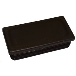 Zaślepka prostokątna 40x80mm brązowa TULZAS40X80BR