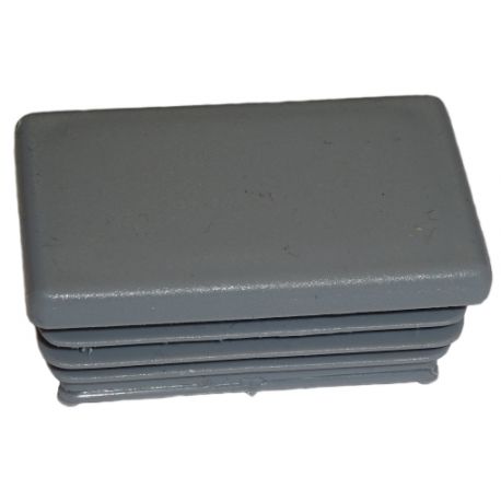 Zaślepka prostokątna 40x80mm szara TULZAS40X80SZ