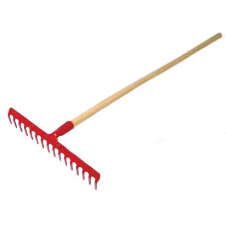 Grabie ogrodnicze z trzonkiem 16 zębów X12387