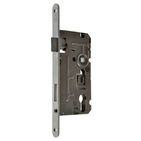 Zamek 110 72/50 czoło 20/220mm na wkładkę lewy ocynk biały ZP-CZ-954