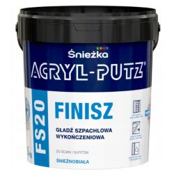 Gładź szpachlowa wykończeniowa ACRYL PUTZ FINISH 5kg BAWAKR10.72