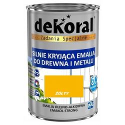 Farba olejna EMAKOL STRONG 0,9L żółta BAWEMA10.11