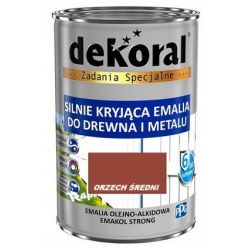 Farba olejna EMAKOL STRONG 0,9L orzech średni BAWEMA10.13