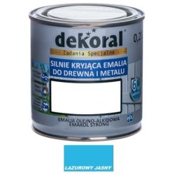 Farba olejna EMAKOL STRONG 0,2L lazurowa BAWEMA10.15