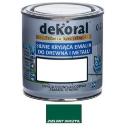 Farba olejna EMAKOL STRONG 0,2L zielona soczysta BAWEMA10.16