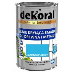 Farba olejna EMAKOL STRONG 0,9L lazurowa BAWEMA10.28