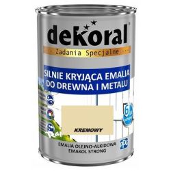 Farba olejna EMAKOL STRONG 0,9L kremowa BAWEMA10.35