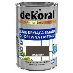 Farba olejna EMAKOL STRONG 0,9L brązowy BAWEMA10.8