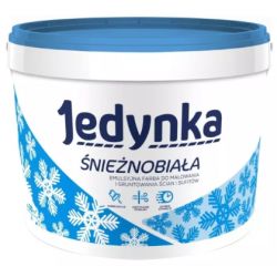 Farba emulsyjna wewnętrzna JEDYNKA 10L biała BAWEMU10.5