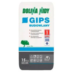 Gips budowlany DOLINA NIDY 15kg BAWGIP10.6