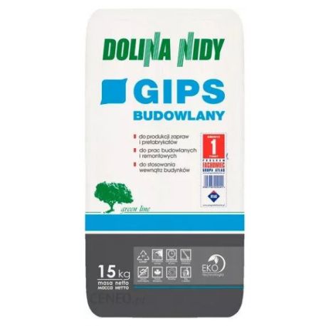 Gips budowlany DOLINA NIDY 15kg BAWGIP10.6