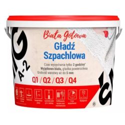 Gotowa gładź szpachlowa Megaron Śmig A-2 5 kg biała BAWMEG10.4