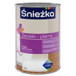 Śnieżka na zacieki i plamy biała 1L BAWSNI10.2