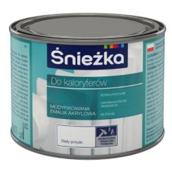 Śnieżka do kaloryferów biała 0,4L BAWSNI10.6