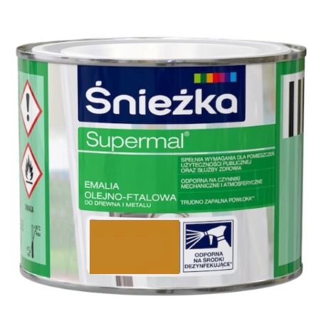 Emalia SUPREMAL orzech jasny połysk 0,2L BAWSUP10.11