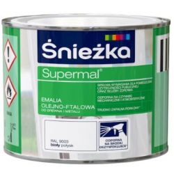 Emalia SUPREMAL biały połysk 0,2L BAWSUP10.13