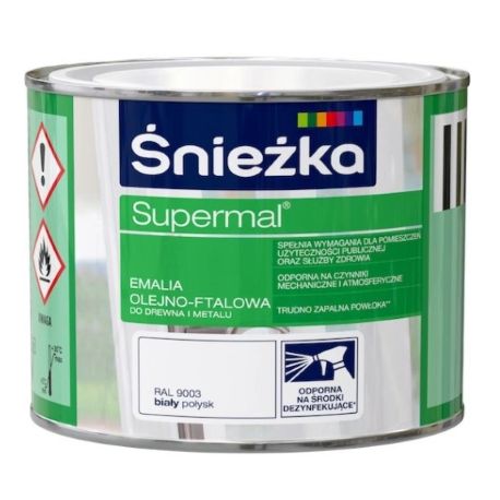 Emalia SUPREMAL biały połysk 0,2L BAWSUP10.13