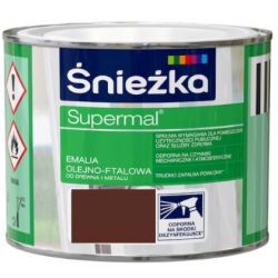 Emalia SUPREMAL brązowy połysk 0,2L BAWSUP10.14