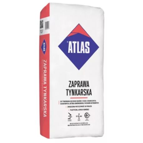 Zaprawa tynkarska ATLAS 25kg BAWTYN10.2