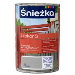 Podkład antykorozyjny UREKOR S ŚNIEŻKA popielaty 1L BAWURE10.5