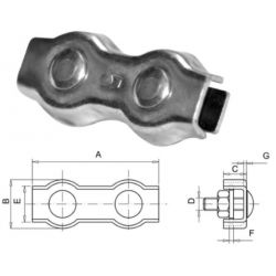 ZACISK LINOWY SIOD.PODW.FI 3MM