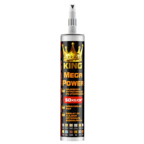 Klej na bazie MS POLYMER KING MEGA POWER 290ml X7-KINGMP290