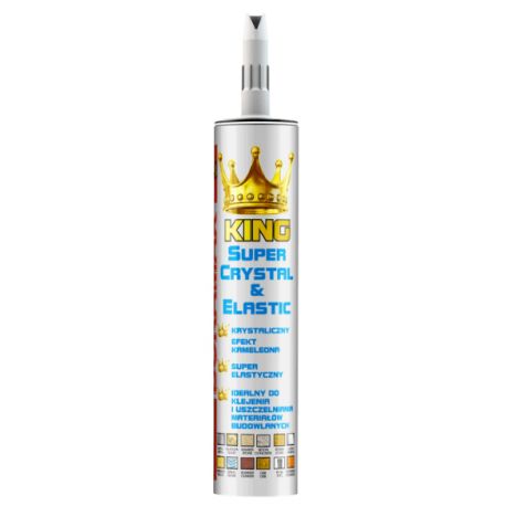 Klej polimerowy KING SUPER CRYSTAL & ELASTIC 290ml X7-KINGSC290