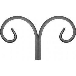 Element skrętny z płask. 12x6mm 145x85mm ART10092