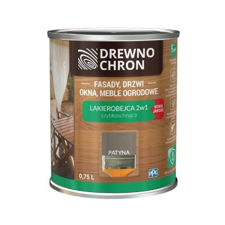 Lakierobejca DREWNO CHRON kasztan 0,8l BAWLAK10.10