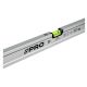 Poziomnica PRO600 anodowana srebrna z magnesami 150cm PROPOZ01.58