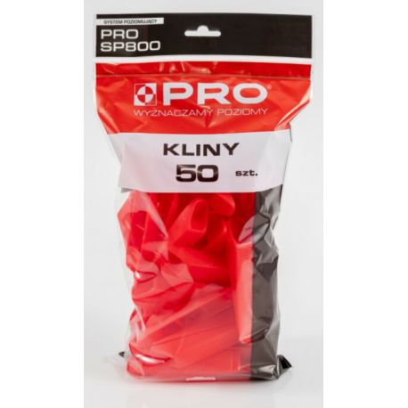 System poziomujący SP800 kliny worek 50 szt. PROSYS01.18