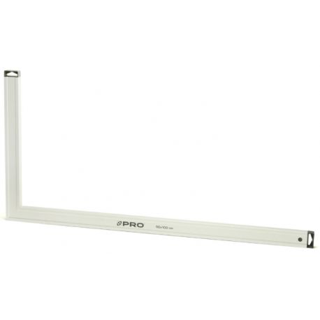 Kątownica anodowana PRO bez wskaźników 50x80CM PROKAT01.11