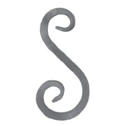 Element skrętny z pręta 12x12mm 88x180mm ART11061