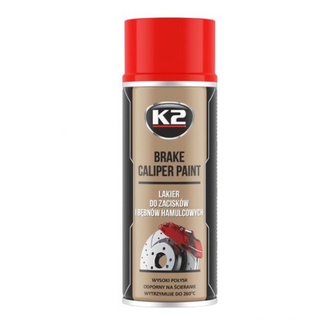 K2 BRAKE CALIPER PAINT 400ML CZERWONY – Lakier do zacisków hamulcowych K-2L346CE