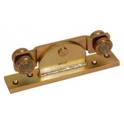 Wózek 4-kołowy wahliwy do profila 40x35 NI23.R59