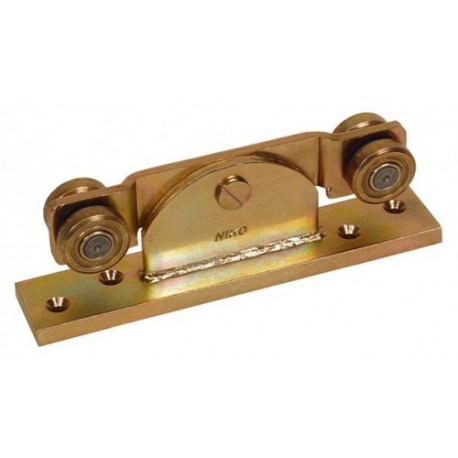 Wózek 4-kołowy wahliwy do profila 40x35 NI23.R59