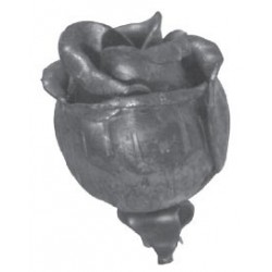 Kwiat róży kuty 60x45mm POS50.103