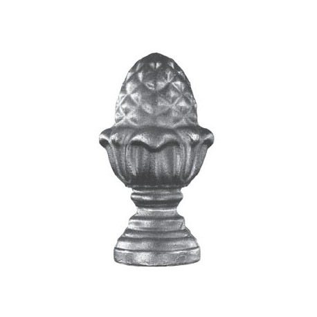 Zapfenförmiger Zieraufsatz fi27mm H-60mm POL13.235.06