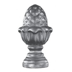 Zapfenförmiger Zieraufsatz fi42mm H-85mm POL13.235.07