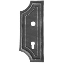 Schlossblende "90" 280x110mm POL15.363.01