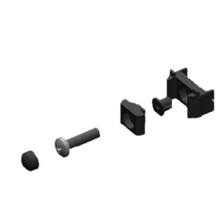 Łącznik ogrodzeń panelowych ABILAC01.2