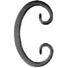 Element skrętnu C z pręta fi12mm ART08033